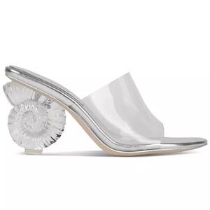 Jeffrey Campbell Clear Vinyl Conch Heels New In Box